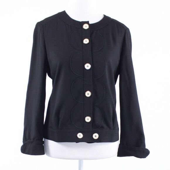 Marc Jacobs black long sleeve jacket 10 - Picture 1 of 8